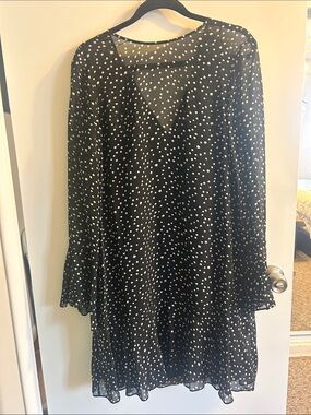 theory asymmetrical silk georgette dress Theory | Dresses | Nwt Theory Asymmetrical Silk Georgette Dress Black Size  S